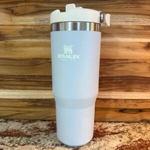 Lightly used Stanley IceFlow Stainless Steel Tumbler with Straw